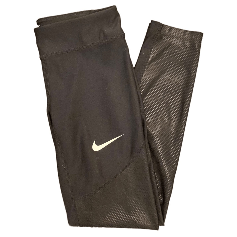 NIKE DRI-FIT BLACK LEGGINGS GIRLS LARGE